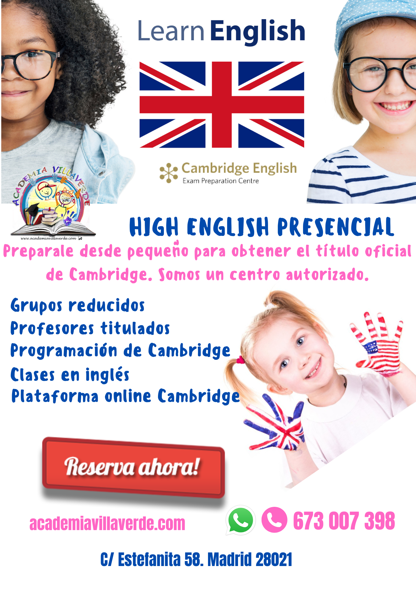 ingles-cambridge-academia-villaverde
